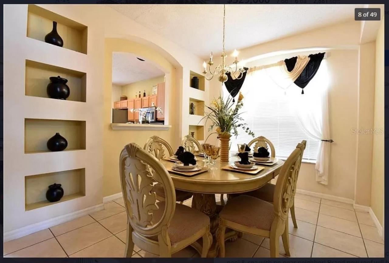 7 Bedroom, 6 Bath And Pool Near Disney In Emerald Island 4 King Master Suites Kissimmee Εξωτερικό φωτογραφία